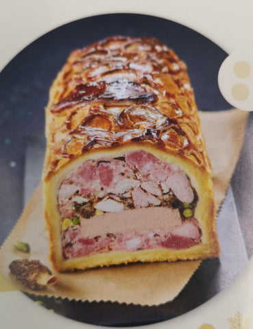 PATE EN CROUTE DE PINTADE AUX MORILLES