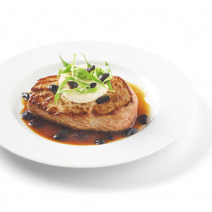 PAVE DE QUASI DE VEAU SAUCE AUX MORILLES
